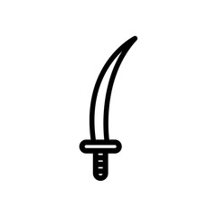 Sword vector icon