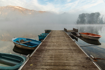 Lac de Sainte Hélène - Savoie.