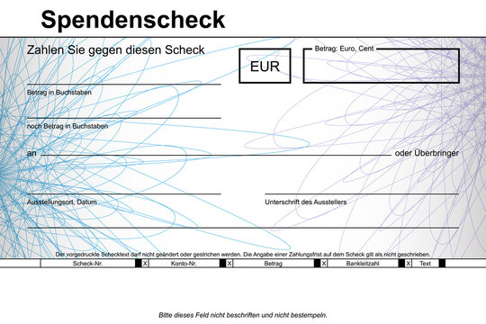 266 Best Spendenscheck Images Stock Photos Vectors Adobe Stock