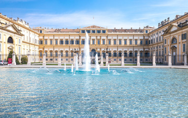 Naklejka premium Monza and its masterpieces of art