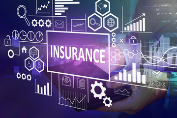 Insurance in Business Concept
