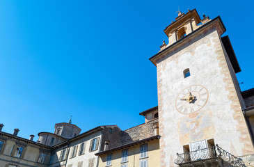 Fototapeta na wymiar Bergamo and its masterpieces of art and architecture
