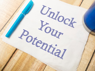 Unlock Your Potential, Motivational Inspirational Quotes