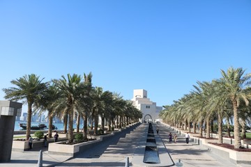 Fototapeta na wymiar Museum of Islamic Art in Doha, Qatar