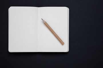 Notizbuch mit Stift