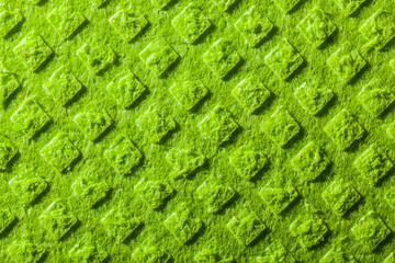 New green kitchen dishcloth background