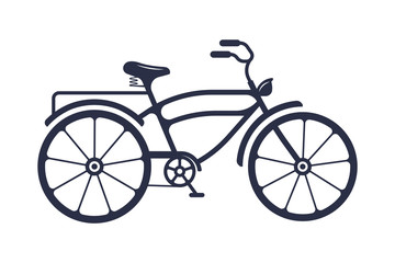 Vector Illustartion of the Bicycle.