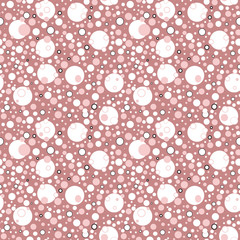 Seamless texture with circles