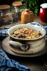 Traditional polish sauerkraut (bigos).