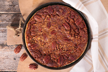 pecan nut pie