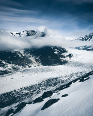 Obraz premium Aletsch Gletscher Schweiz