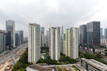 Urban architecture in Shenzhen