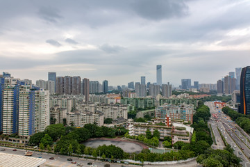 Fototapeta premium Urban architecture in Shenzhen