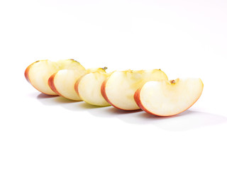 sliced apple