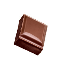 chocolate piece sweet food dessert falling