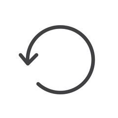 Refresh vector icon