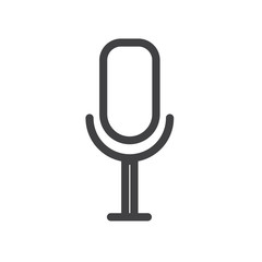 Microphone vector icon