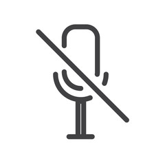Microphone vector icon