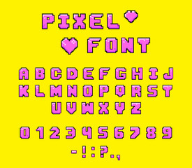Pixel Font for Video Games.