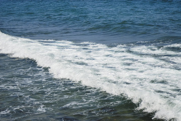 海　波　素材