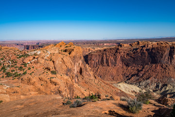 Fototapeta na wymiar Canyon Lands National park in Utah United States of America