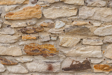 Background of the stone wall