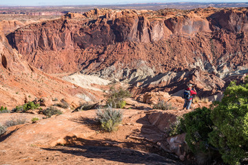 Canyon Lands National park in Utah United States of America