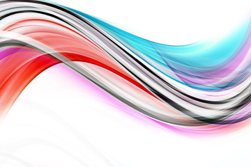 Design abstract luxury element. Colorful waves art. Blurred effect background.