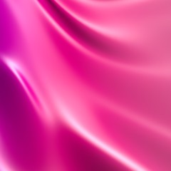 Smooth elegant pink silk or satin texture. Luxurious valentine day background design.
