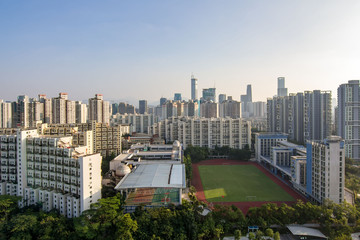 Urban architecture in Shenzhen
