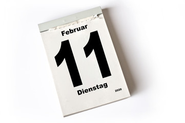 11. Februar 2020