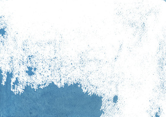 Abstract blue watercolor background © perekotypole
