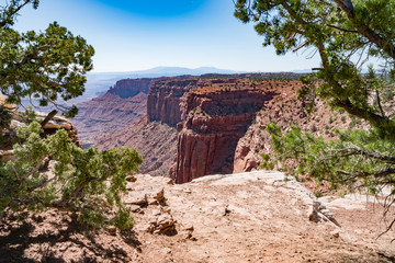 Grand View Point Overlook Canyonlands National park USA