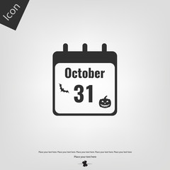 31 october halloween icon