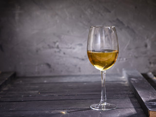 cold white wine