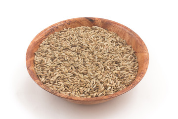 Raw Rye in a bowl