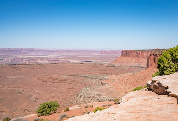 Fototapeta na wymiar Grand View Point Overlook Canyonlands National park USA