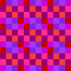 Seamless pattern background from a variety of multicolored squares.