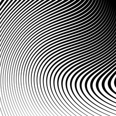 Abstract Vector Background of Waves