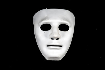 Weiße Maske