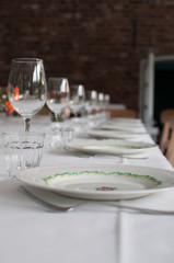 elegant table setting