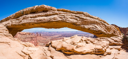 Mesa arch Canyon Lands National park in Utah United States of America © Gail Johnson