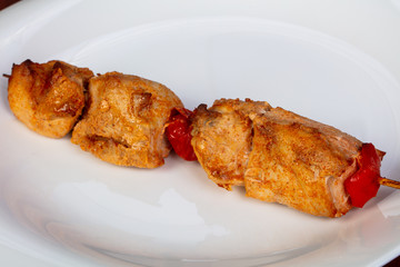 Roasted Chicken skewer