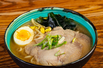 Miso ramen soup