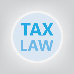 tax law concept- vector illustration