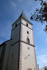 Fototapeta na wymiar Chapel of St. Wolfgang in Vukovoj, Croatia 