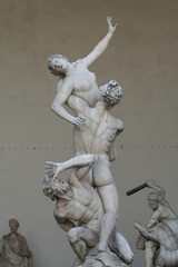 Firenze, piazza della Signoria, statua
