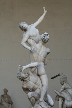 Firenze, piazza della Signoria, statua