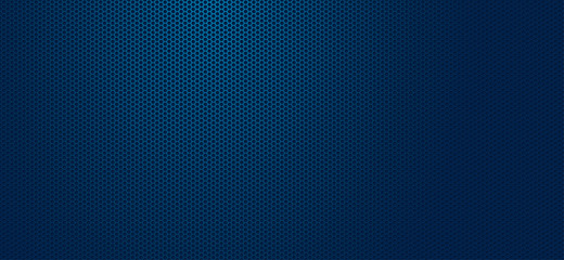Geometric polygons background, blue abstract hexagons wallpaper, vector illustration