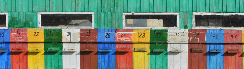 Kolorowe ule © bnorbert3